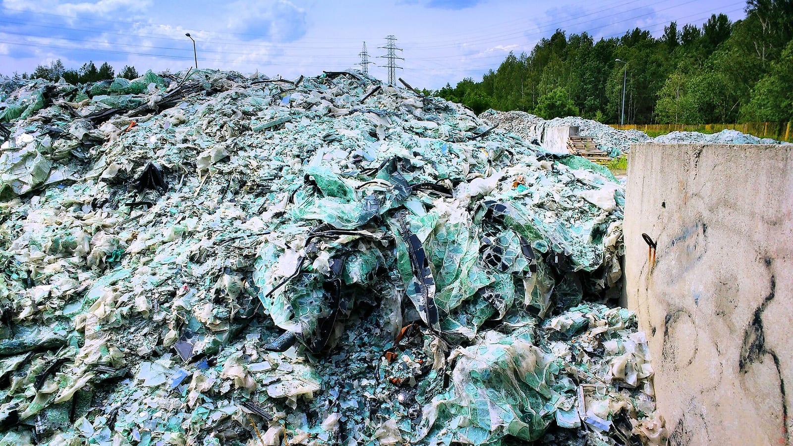 Crushed glass — 2